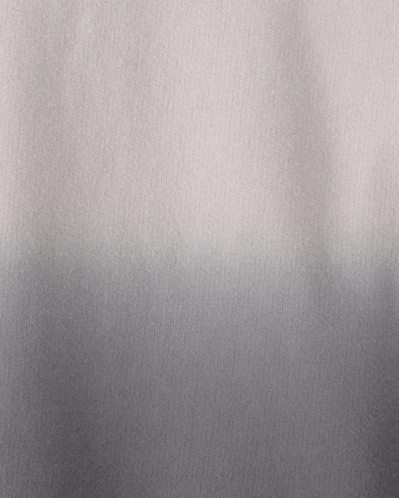 Boys Ombre French Terry Pullover Sweatshirt - Grey