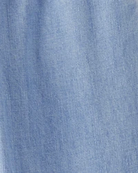 Toddler Boy Organic Cotton Chambray Pants