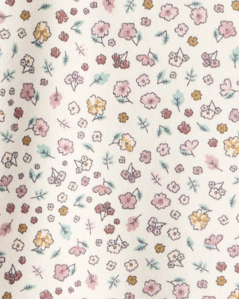 Baby Girl 3-Piece Floral Sleeveless Dress Set - Blue