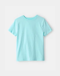 Kid Solid T-Shirt - Blue