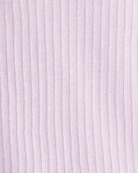 Baby 3-Piece Ribbed Outfit Set - Purple