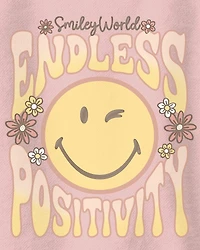 Girls SmileyWorld Pullover Sweatshirt