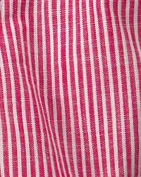 Toddler Girl Hickory Stripe Shorts - Red/Ivory