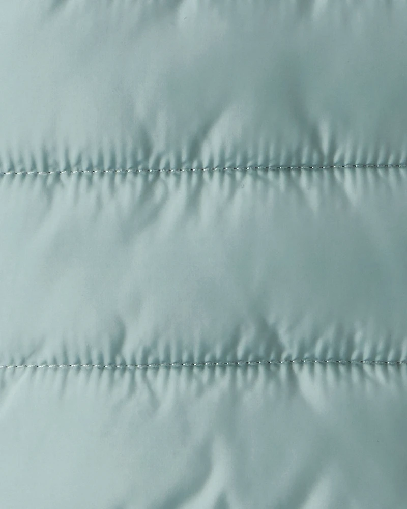 Toddler Packable Hooded Puffer Jacket