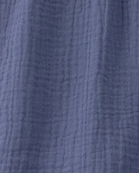 Boys Gauze Shorts - Blue