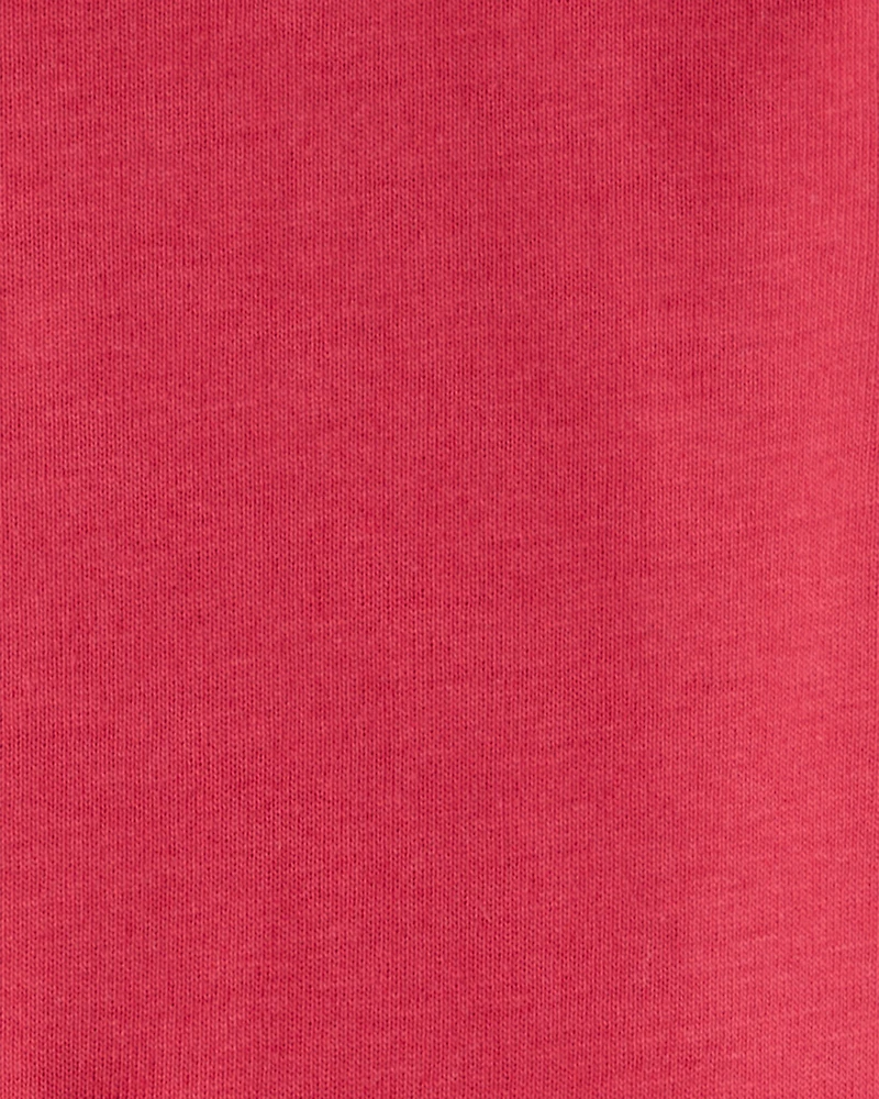 Baby Boy 3-Piece Varsity Vest Outfit Set - Red/Grey