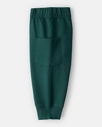 Baby Boy 2-Piece Dog Print Bodysuit & Pant Set - White/Green