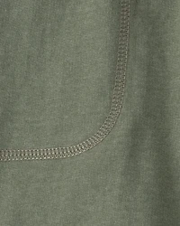 Toddler Boy French Terry Shorts - Green