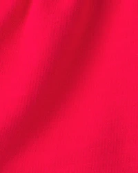 Baby Girl 2-Piece Strawberry Top & Short Set - Blue/Red