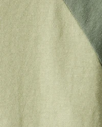 Toddler Boy Long-Sleeve Raglan Tee - Green