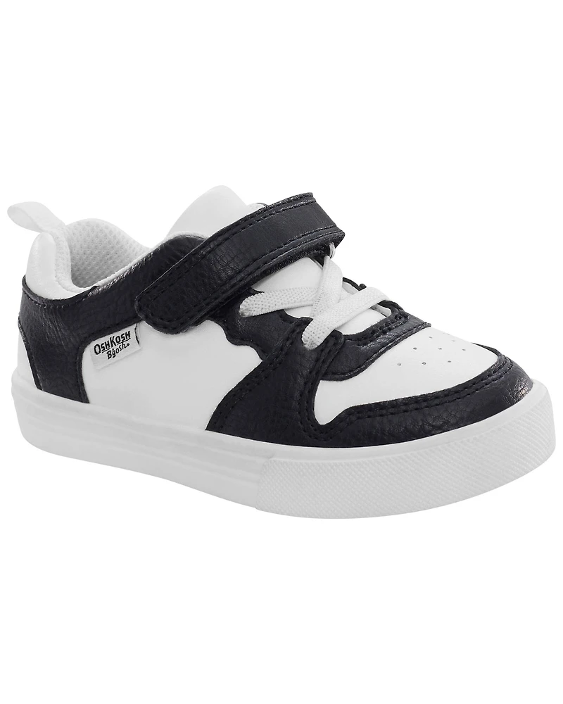 Toddler Boy Easy-On Casual Sneakers - Black/White