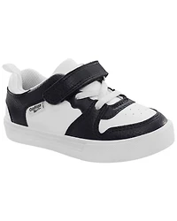 Toddler Boy Easy-On Casual Sneakers - Black/White