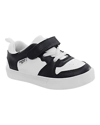 Toddler Boy Easy-On Casual Sneakers - Black/White