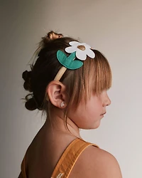 Toddler Girl Flower Headband & Wand Set