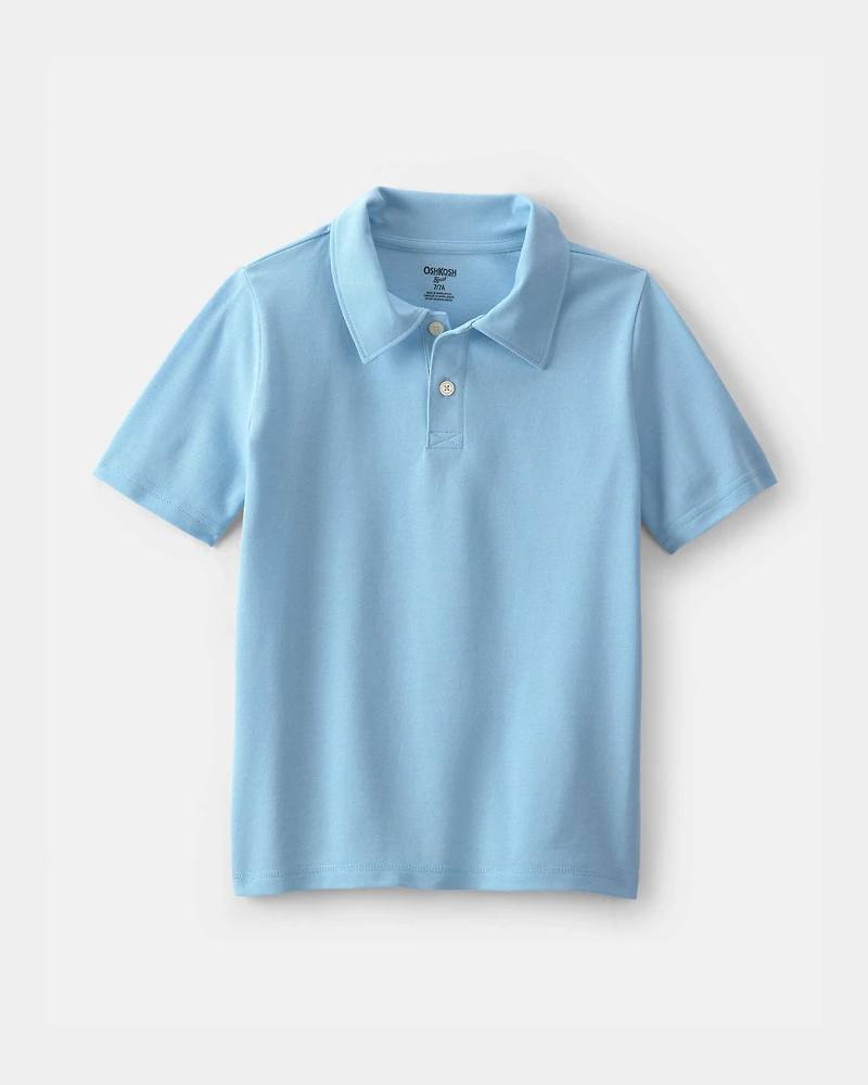 Boys -Pack Uniform Piqué Polo Shirts