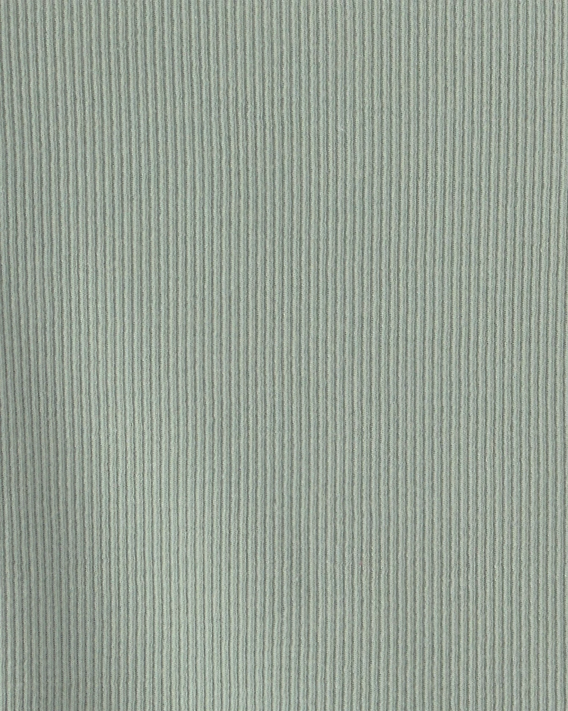 Baby 2-Piece Organic Cotton Ribbed Pajamas
