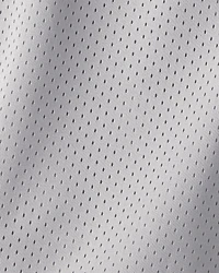 Boys Striped Mesh Active Shorts - Grey