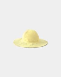 Baby Girl Seashell Reversible Swim Hat - Yellow