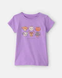 Girls Toddler Girl Disney© Animals Graphic Tee - Purple