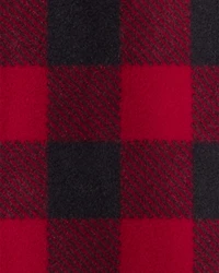 Baby Checkered Print Loose Fit Long-Sleeve Wearable Blanket