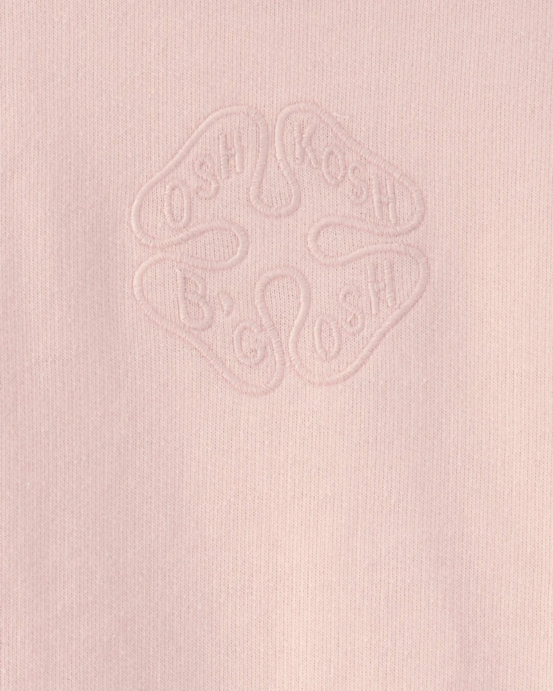 Toddler Girl OshKosh Logo French Terry Pullover Sweatshirt - Pink
