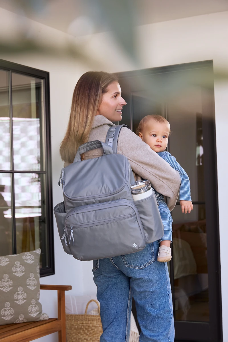 Forma Next Backpack Diaper Bag - Grey