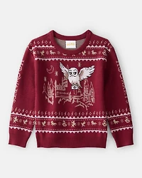 Boys Harry Potter® Long-Sleeve Sweater - Red