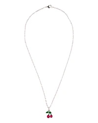 Kid 1-Piece Cherry Charm Necklace
