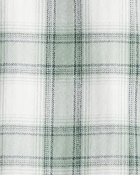 Kid Organic Cotton Herringbone Button-Front Shirt in Plaid