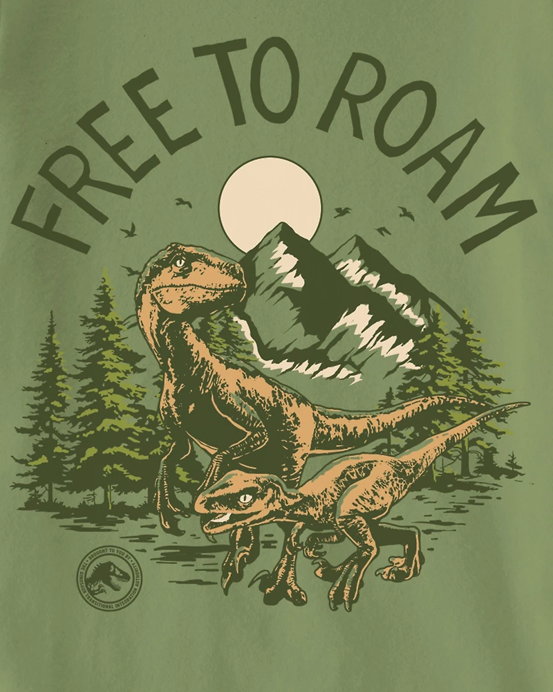 Toddler Boy Jurassic World™ "Free to Roam" Short-Sleeve Graphic Tee - Green