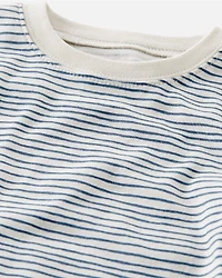Toddler Organic Cotton Pajamas Set in Stripes