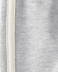 Baby Boy French Terry Pants - Heather Grey