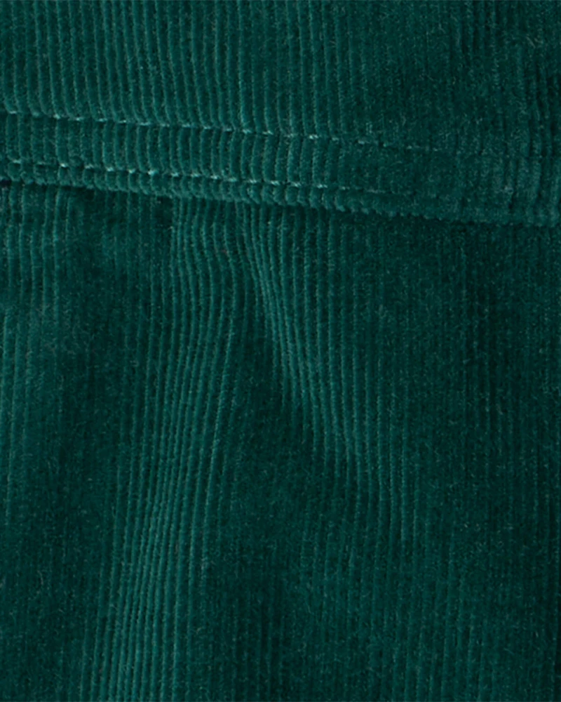 Baby Boy Corduroy Overalls - Green
