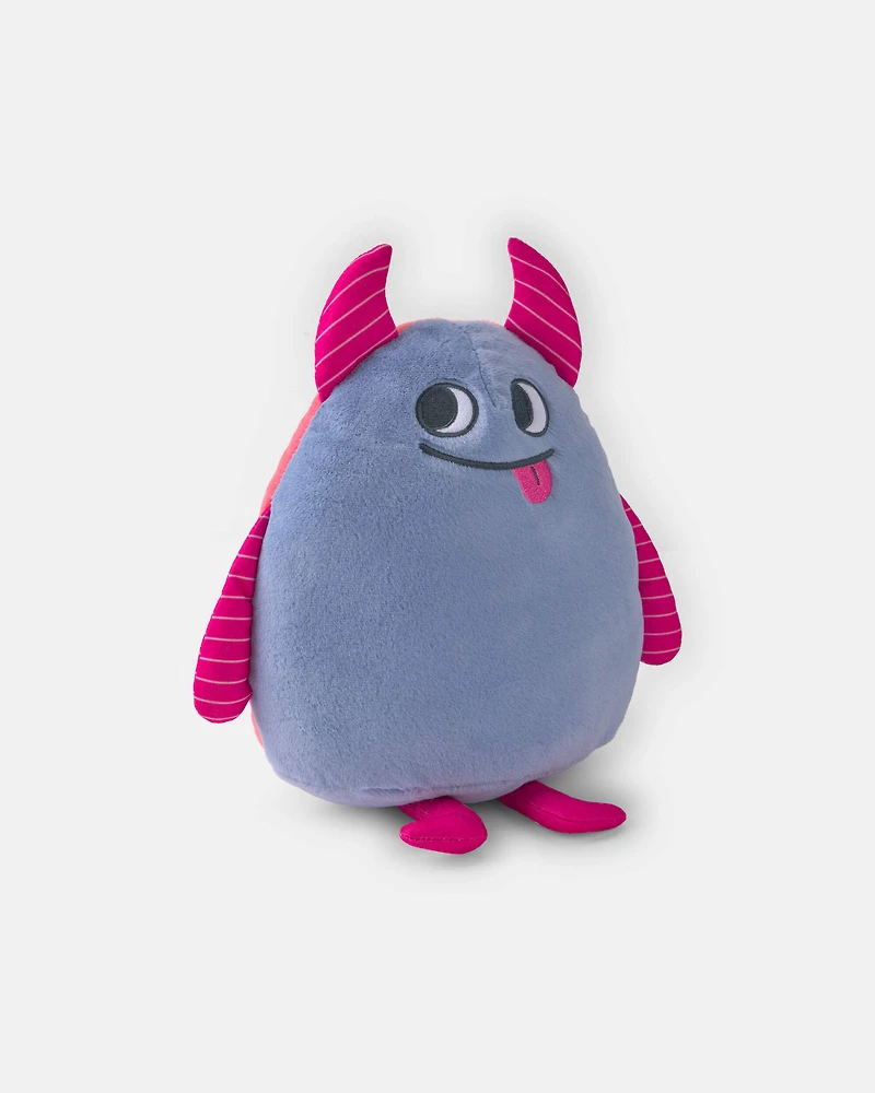 Girls Monster Plush Toy - Pink/Purple