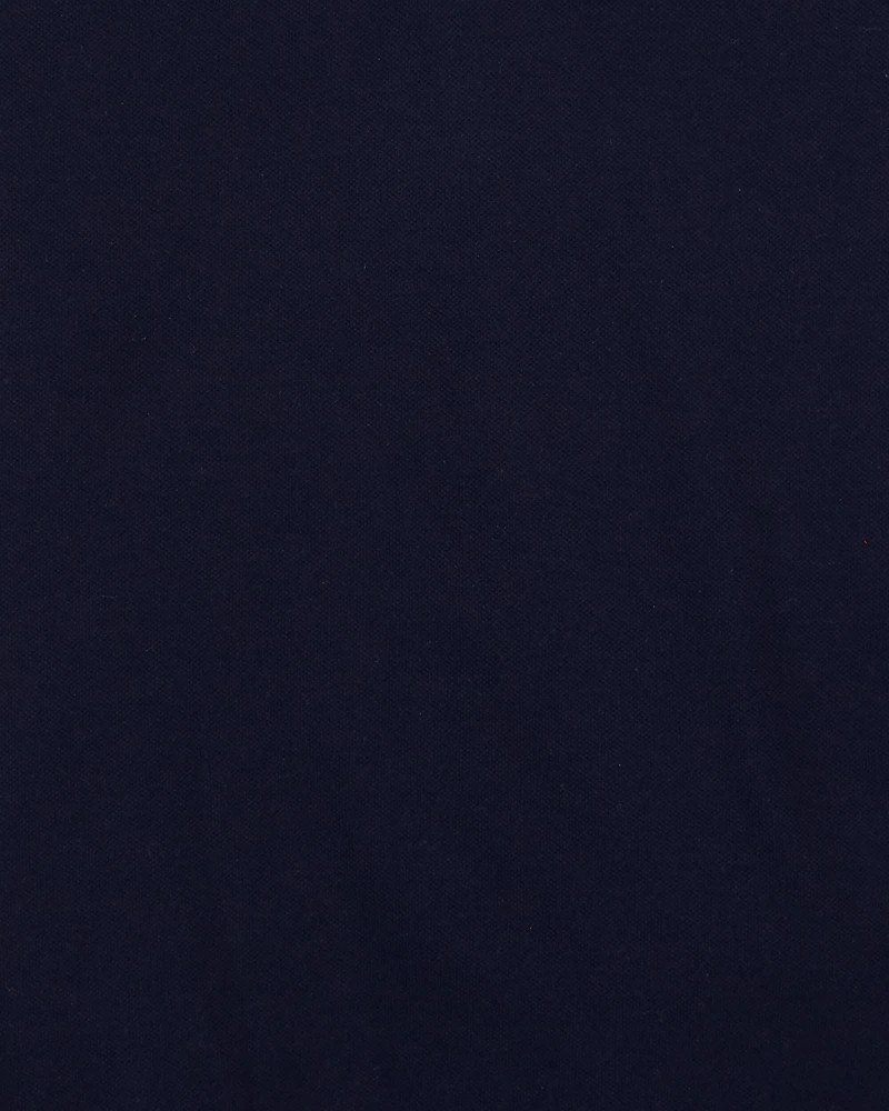 Girls Pique Cotton Uniform Polo