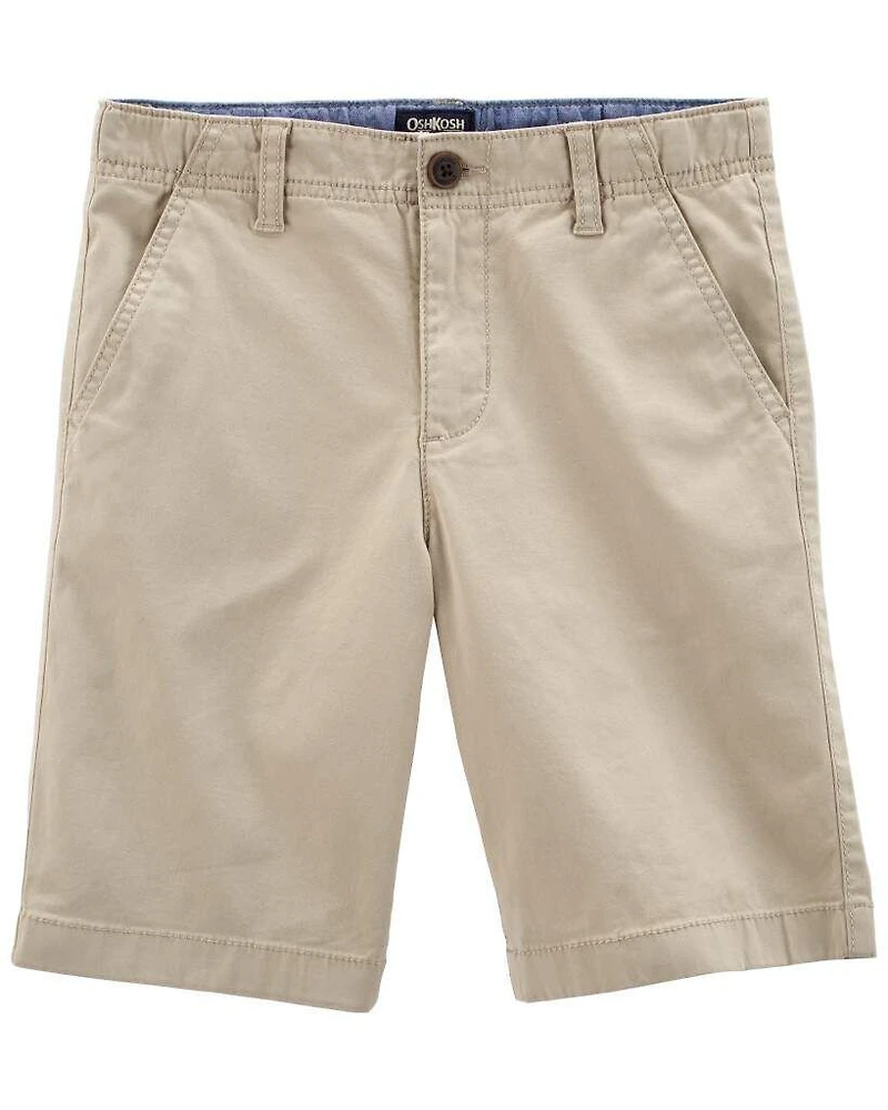 Boys -Pack Stretch Chino Uniform Shorts