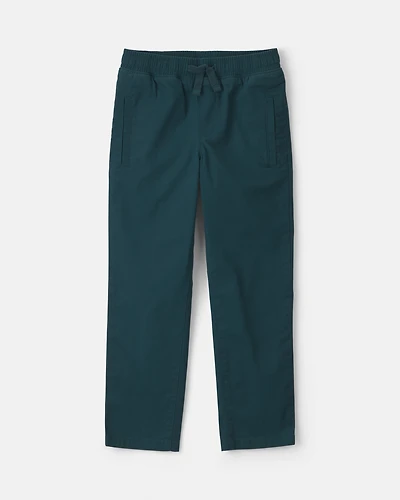Boys Twill Pants - Teal