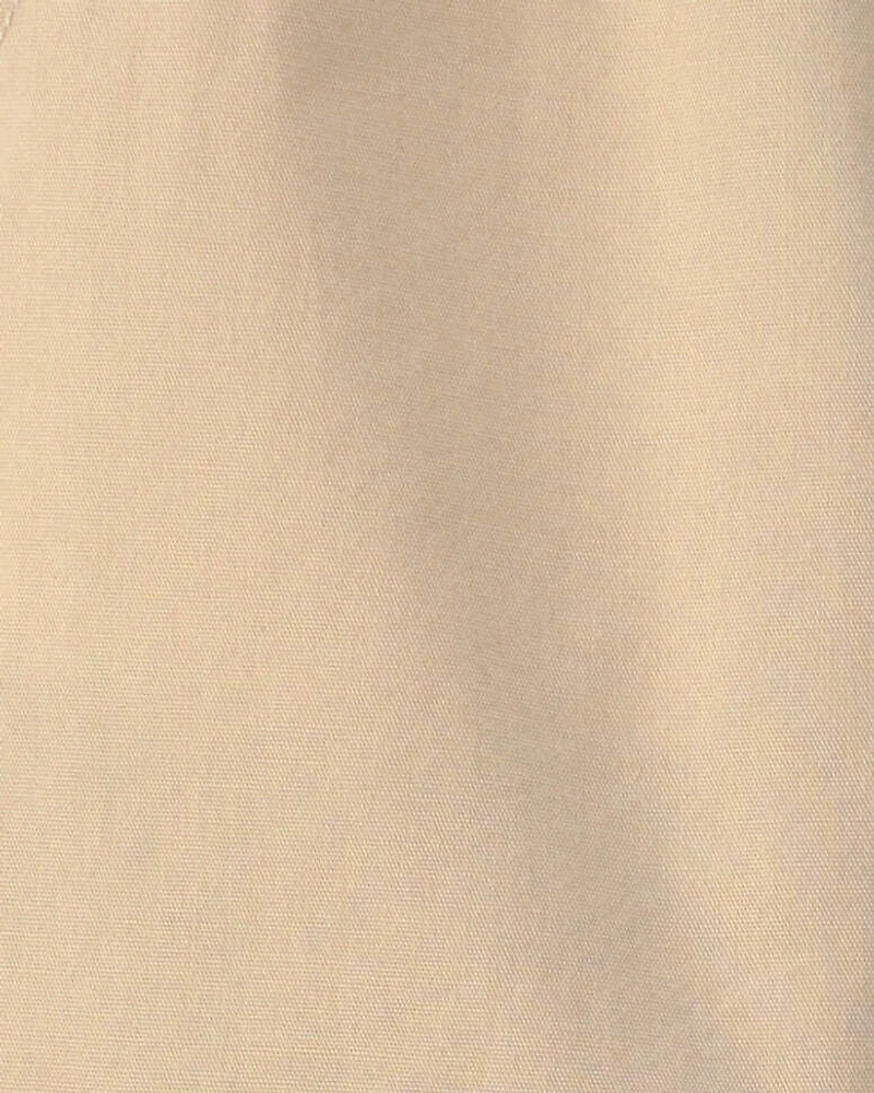 Toddler Boy Canvas Pull-On Pants - Khaki