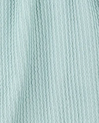 Kid Ribbed Textured Drawstring Skort