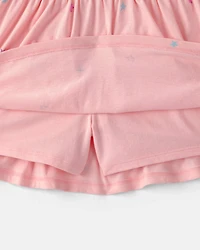 Girls Star Skort - Pink