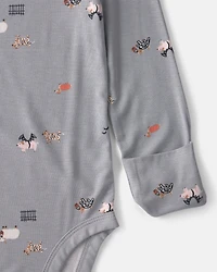 Baby 2-Piece Halloween PurelySoft™ Long-Sleeve Bodysuit & Pant Set - Grey