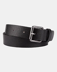 Faux Leather Belt - Black