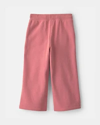 Toddler Girl OshKosh Logo Fleece Drawstring Pants - Pink