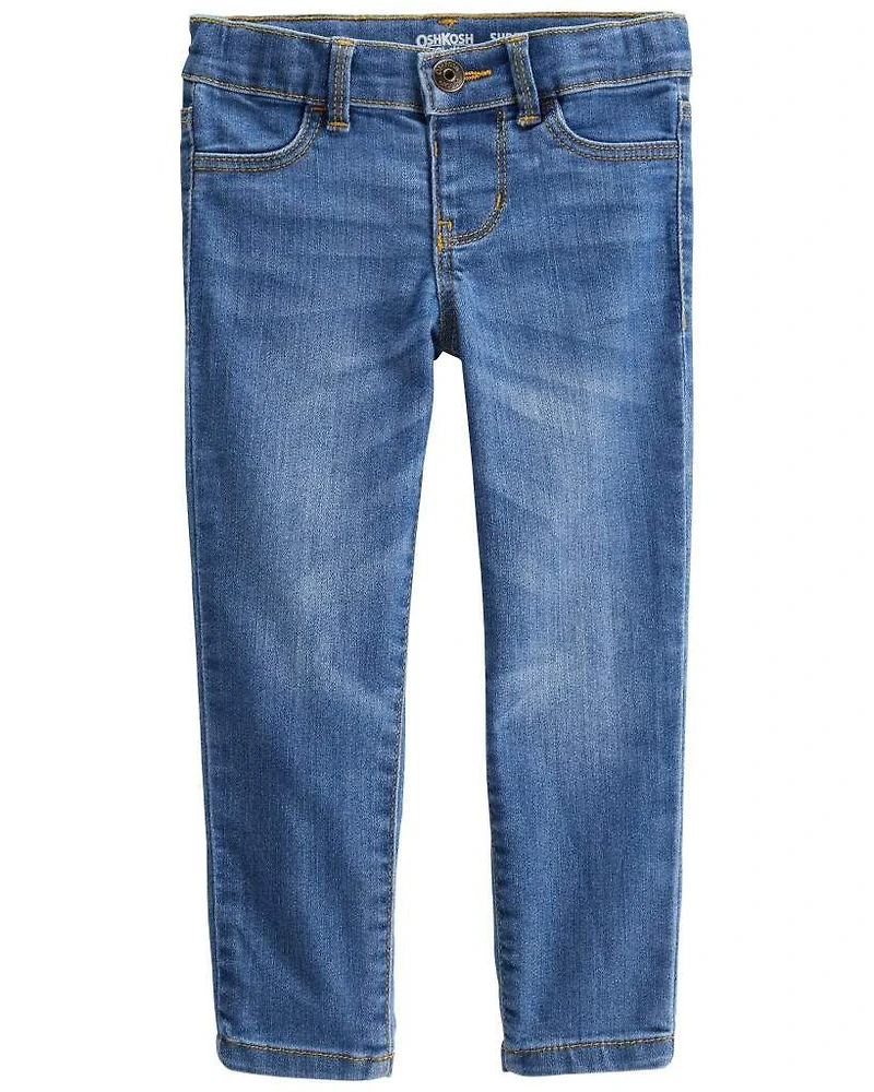 Toddler Medium Blue Wash Super Skinny-Leg Jeans