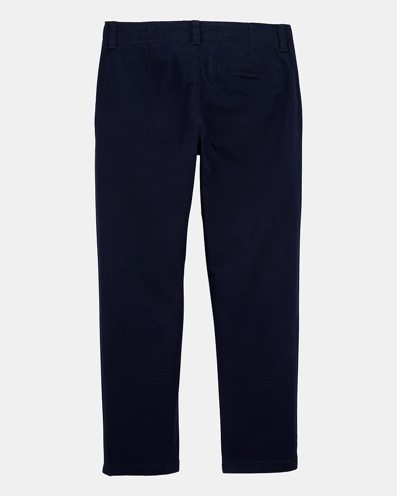 Boys Chino Uniform Pants - Navy