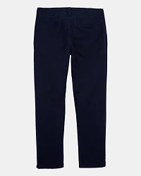 Boys Chino Uniform Pants - Navy