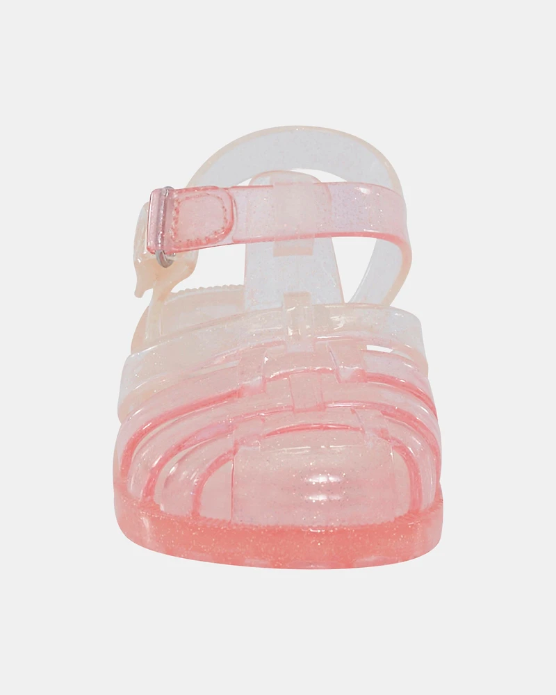Toddler Girl Casual Jelly Fisherman Sandals - Pink