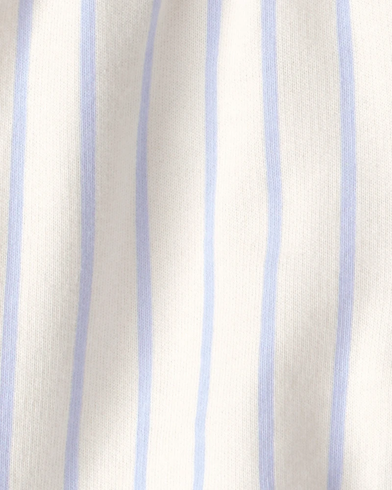 Baby 2-Piece Lighthouse Top & Short Set - Blue/Ivory