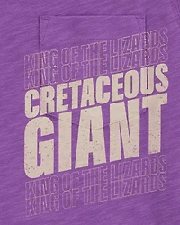 Kid Dinosaur Pocket Graphic Tee