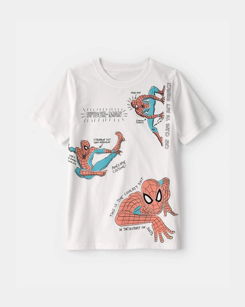 Boys ©Marvel Spider-Man Graphic Tee - White